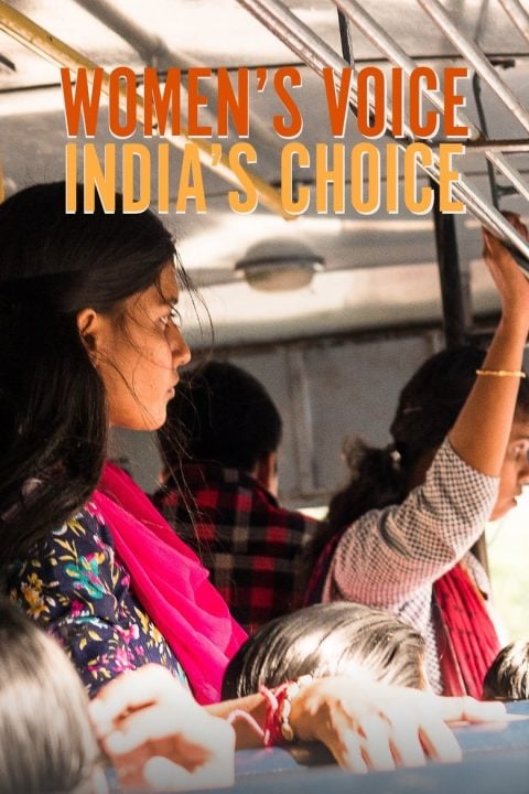 Plakát Women's Voice - India's Choice