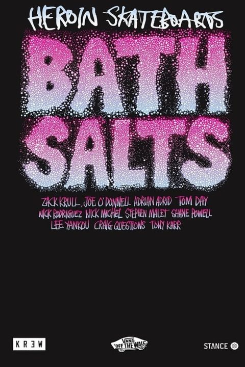 Plakát Heroin Skateboards: Bath Salts