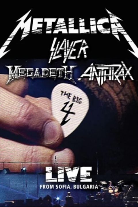 Plakát Slayer - The Big Four - Live from Sofia, Bulgaria