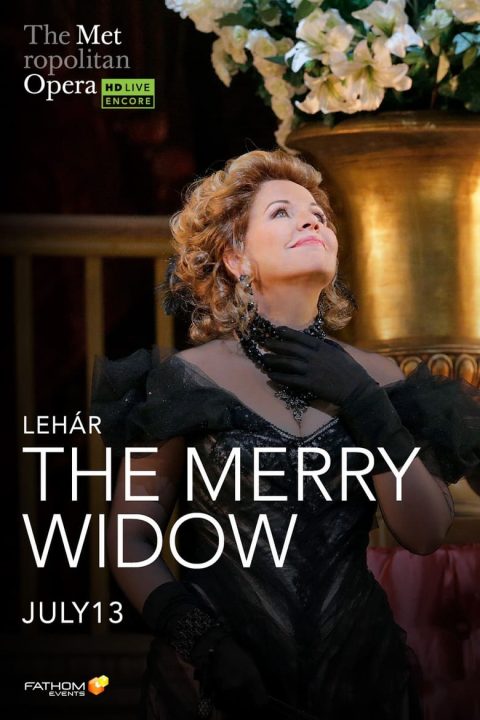 Plakát The Metropolitan Opera: The Merry Widow