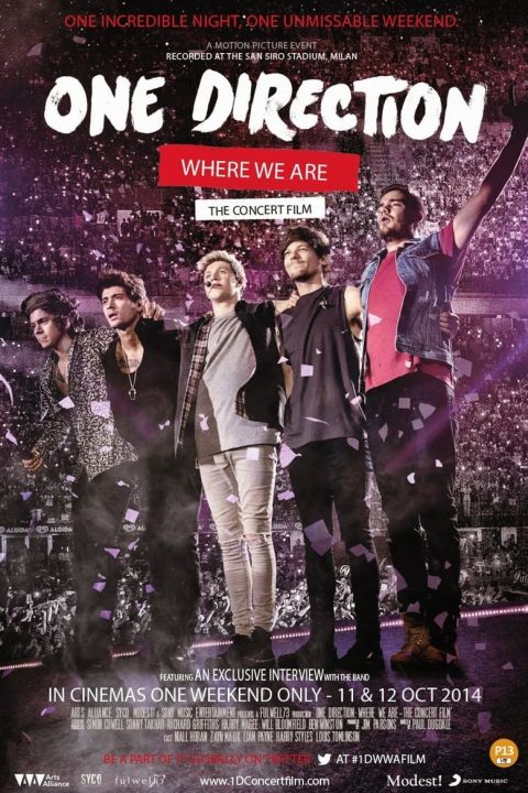 Plakát One Direction: Where We Are - The Concert Film