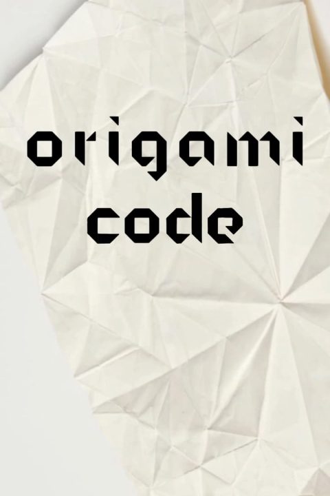 Plakát The Origami Code