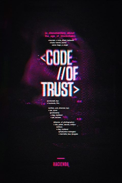 Plakát Code of Trust