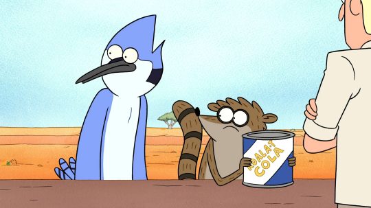 Normálka - Mordecai a Rigby u protinožců