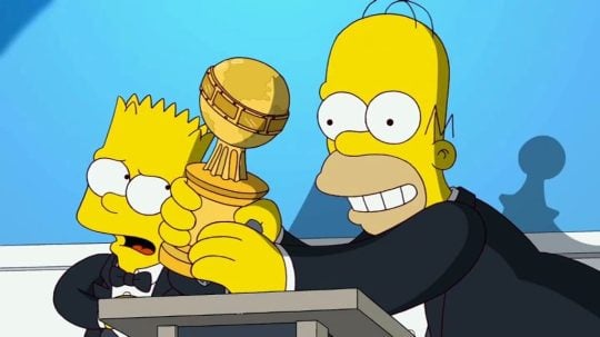 Simpsonovi - Vzteklej fotr ve filmu